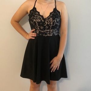 Formal black dress